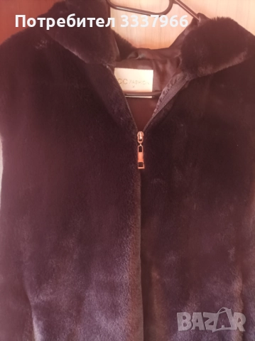 Дамско пухкаво елече , снимка 4 - Якета - 52255690