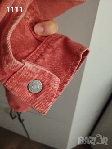 Дънково яке Zara р-р L., снимка 5 - Якета - 49311015
