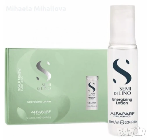 Лосион за коса Alfaparf Milano Semi Di Lino Scalp Renew Energizing 