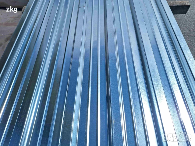 Покривна поцинкована ламарина TR40x188-940 в София, снимка 3 - Строителни материали - 53367461