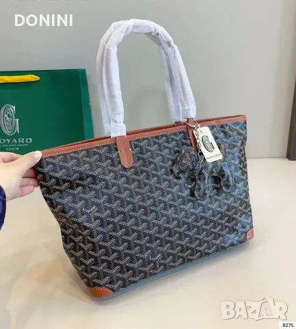 Goyard  Дамска чанта, кожа, снимка 4 - Чанти - 56312561