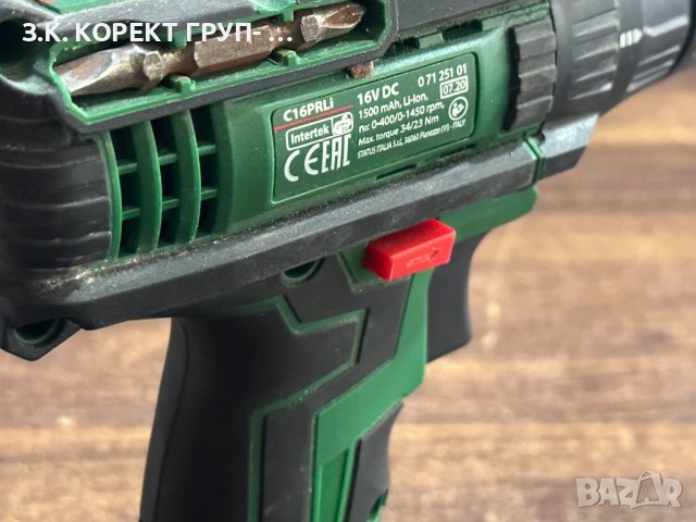 Бормашина-винтоверт STATUS C16PR Li, снимка 3 - Винтоверти - 41268396