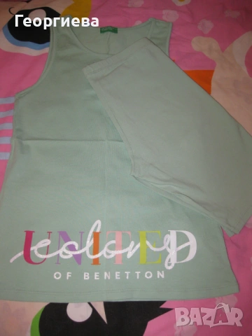 Benetton нов прелестен сет за госпожица!, снимка 2 - Детски комплекти - 53254025