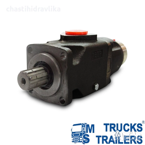 Бутална права помпа с две налягания 25л+25л ABER