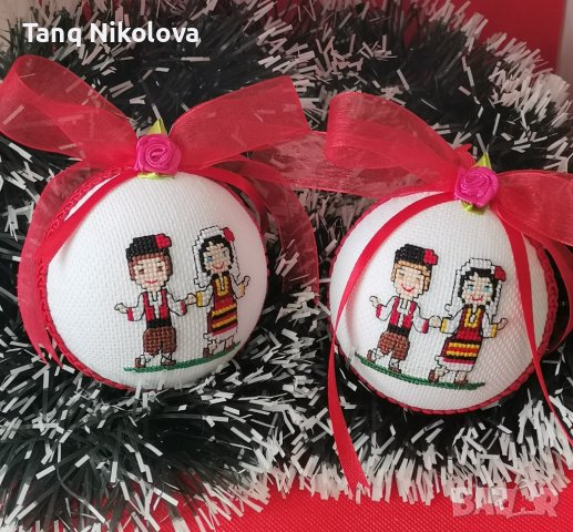 Ръчно бродирани топки