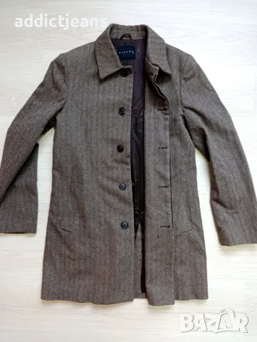 Мъжко палто Sisley размер 50, снимка 3 - Палта - 47769282