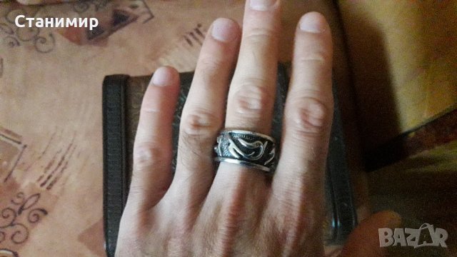 Пръстени 2 броя, стомана 316 L , снимка 6 - Пръстени - 34018264