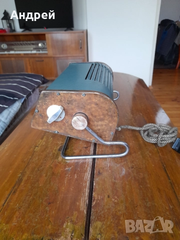 Стара вентилаторна печка за отопление Луч, снимка 3 - Антикварни и старинни предмети - 52298114