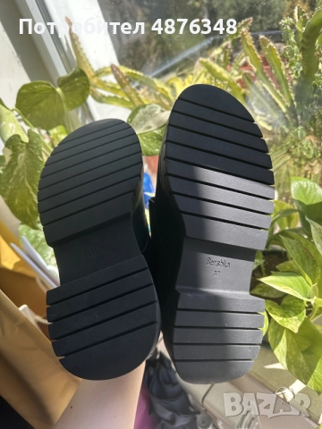 Bershka обувки - високи мокасини, снимка 3 - Дамски ежедневни обувки - 56004561