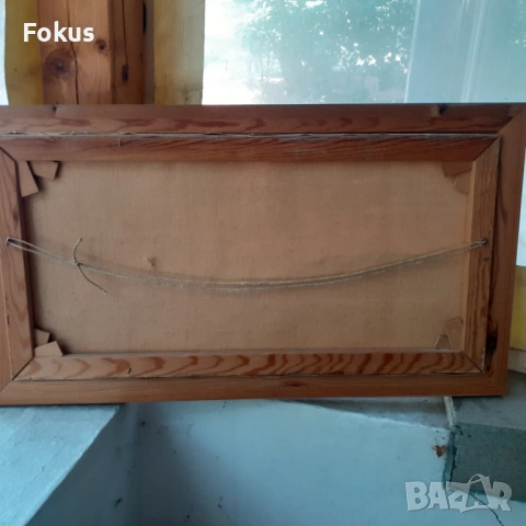 Страхотна майсторска картина масло на платно подпис рамка, снимка 5 - Антикварни и старинни предмети - 53413653