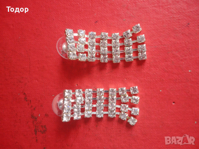 Страхотни обеци обици с камъни , снимка 4 - Обеци - 44745923