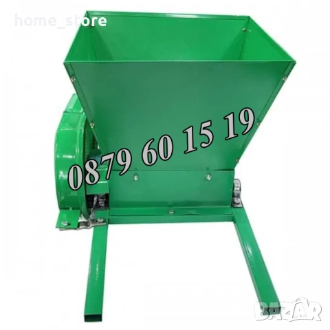 Електрическа гроздомелачка 750W, 240-440 кг/час, 30 литра, снимка 3 - Други - 51803358