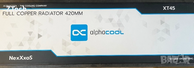 Alphacool XT45 Full Copper X-Flow Radiator 420mm Воден Радиатор, снимка 2 - Други - 52185829