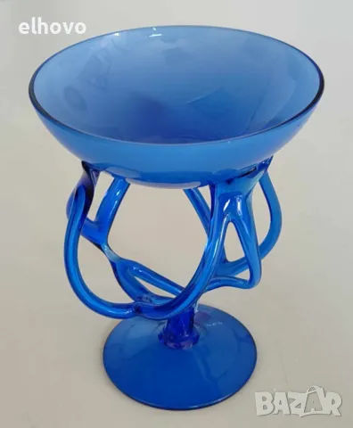 Ръчно изработена купа, винтидж от Германия#1, снимка 4 - Антикварни и старинни предмети - 49098351