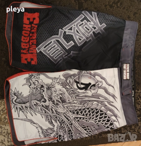 Extreme hobby fight division mma muai thai Moko kick box шорти облекло, снимка 2 - Спортни дрехи, екипи - 52979383