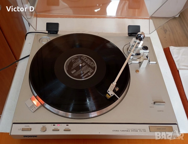SONY PS-T33 - Грамофон Direct Drive, снимка 6 - Грамофони - 53496870