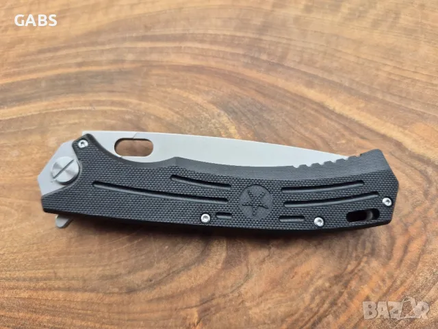 Руски сгъваем нож НОКС Майор,дизайн А.Бирюков, снимка 8 - Ножове - 50318673