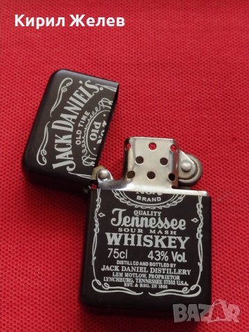 МЕТАЛНА ЗАПАЛКА БЕНЗИНОВА JACK DANIELS МНОГО КРАСИВА СТИЛЕН ДИЗАЙН 55651, снимка 4 - Запалки - 39085010