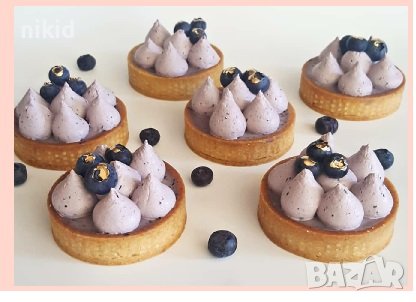 метален ринг перфориран ринг Микроперфориран дупки тарт тесто кошнички тарталети Tarte Ring пай, снимка 3 - Форми - 42295418