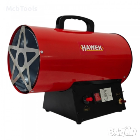 Индустриален газов калорифер с регулатор HAWEK 20 KW 480 M³H /LPG/