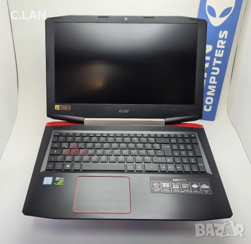 Acer Aspire VX 15 i5 7300HQ/16GB/256SSD/1TB HDD/GTX 1050-4GB/FHD, снимка 5 - Лаптопи за игри - 53266550