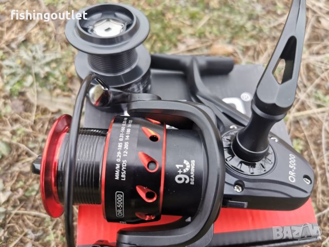 Фидер макара Osako OR 5000 с 10 лагера , 2 шпули , снимка 3 - Макари - 35722683