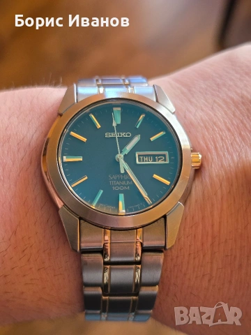 Seiko Titanium Sapphire SGG735P1 , снимка 7 - Мъжки - 53811498