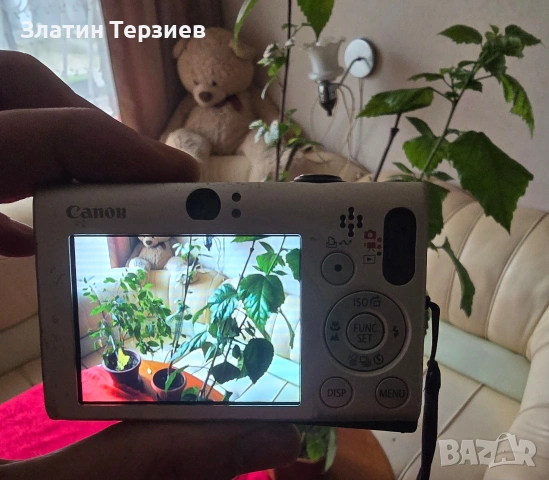 Фотоапарат Canon IXUS 80 IS (сребрист), снимка 3 - Фотоапарати - 53492837