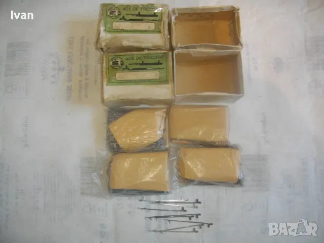 НОВИ РУМЪНСКИ ИГЛИ ЗА ПЛЕТАЧНИ МАШИНИ 100 БРОЯ FAT ACE DE TRICOTAT INTREPRINDEREA Made in Romania, снимка 7 - Други инструменти - 48922697