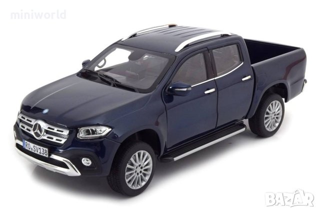 Mercedes-Benz X-Class 2017 - мащаб 1:18 на Norev модела е нов в кутия, снимка 1 - Колекции - 41594066