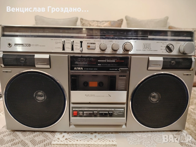 касетофон аива CS 600E обслужен настроен свири перфектно както на радио така и на касета , снимка 2 - Аудиосистеми - 52859778