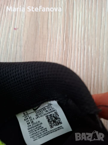 Черни кожени маратонки Nike, снимка 4 - Маратонки - 51248206