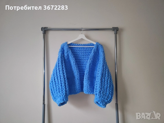 Ръчно плетена жилетка - различни модели , снимка 5 - Жилетки - 53307292