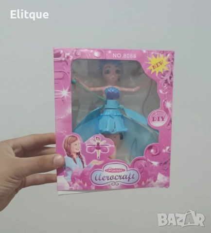 Магическа летяща приказна фея "Ella" Princess Aircraft с LED светлини