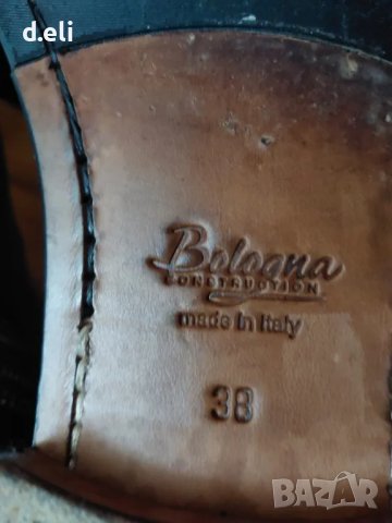 Bologna 🇮🇹  Size 38-39 100% Кожа Уникални боти, снимка 10 - Дамски боти - 49340750
