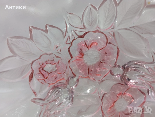 Кристална двойна купа , снимка 8 - Прибори за хранене, готвене и сервиране - 52627525