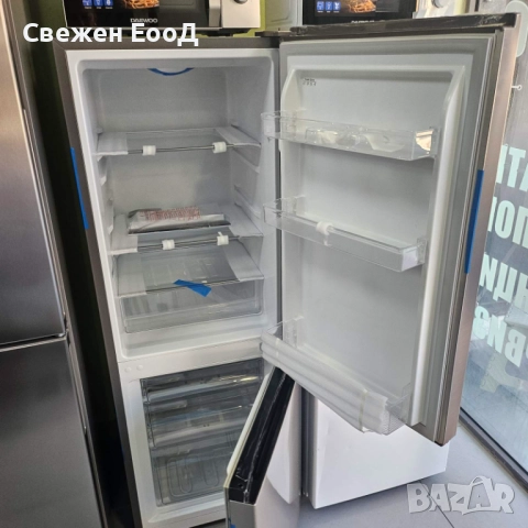 хладилник с фризер HANSEATIC - 143см., снимка 4 - Хладилници - 52253653