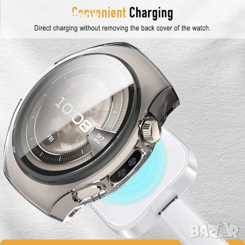 Силиконов Кейс 360° Градуса за Часовник Huawei Watch 5 46mm, снимка 2 - Смарт гривни - 51152095