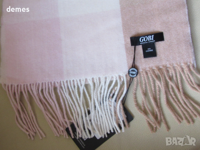 Нов кашмирен шал райе GOBI, Монголия, снимка 4 - Шалове - 36321179