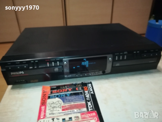 PHILIPS CDR765/00 RECORDER & PLAYER CD 1309251956, снимка 5 - Ресийвъри, усилватели, смесителни пултове - 51704042