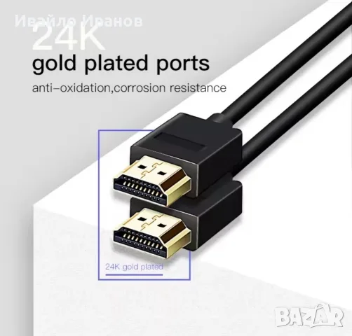 Кабели HDMI различни дължини и видове HDMI - MiniHDMI - MicroHDMI, снимка 8 - Кабели и адаптери - 31246094
