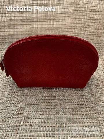 Луксозна кожена чантичка/ несесер GIUDI  Италия, снимка 2 - Чанти - 51758112