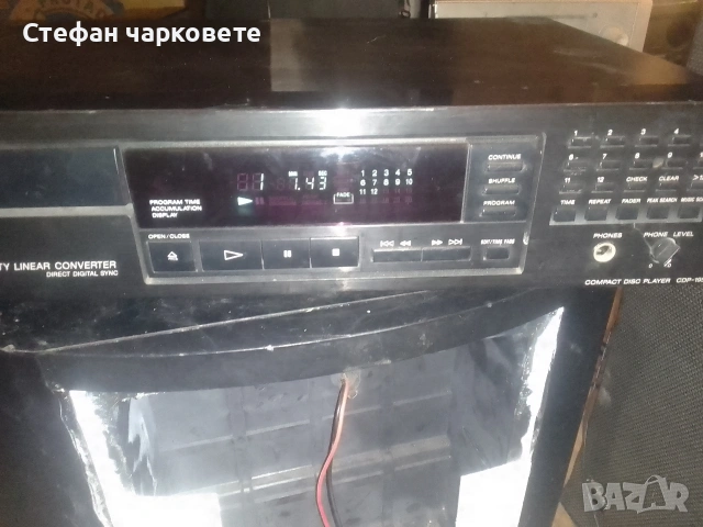 CD player Sony , снимка 7 - Аудиосистеми - 53146430