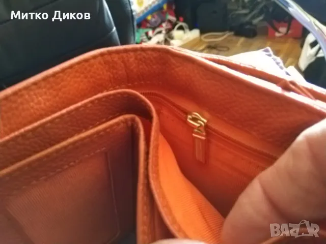 Женско кожено портмоне Росси 125х90мм, снимка 11 - Портфейли, портмонета - 49349477