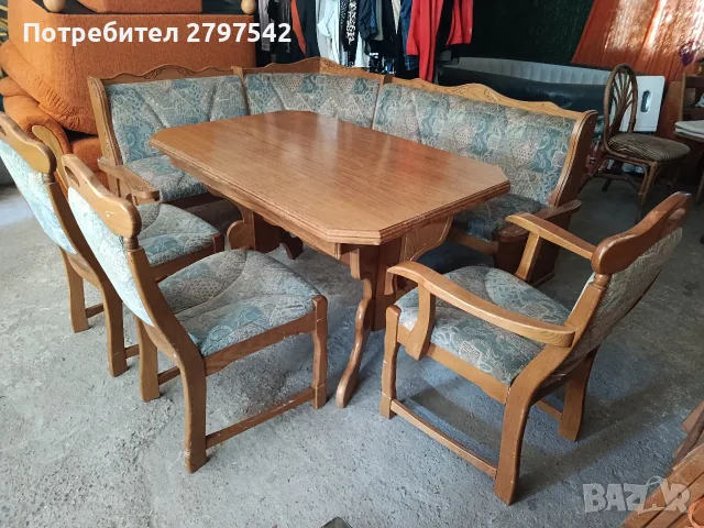 Кухненски ъгъл / Ъглова пейка 