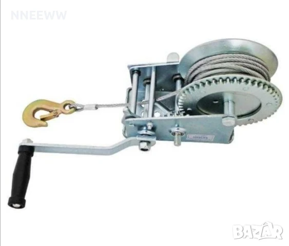 ръчна лебедка 3000 LBS със стоманено въже , снимка 3 - Аксесоари и консумативи - 50682926