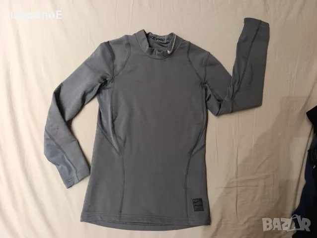 8-10г Nike Pro Warm Youth, детска блуза с дълъг ръкав, Термо блуза