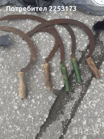 Лот стари сърпове, снимка 1