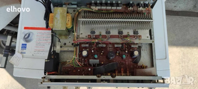 Стерео усилвател Uher VG 821, снимка 2 - Ресийвъри, усилватели, смесителни пултове - 50639420