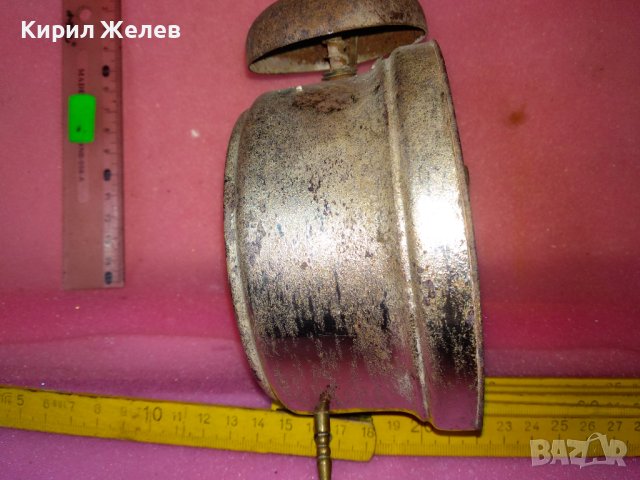 GUSTAV BECKER Гарантиран от ГАРО ВЪРТАНЕСЯН ШУМЕН МАГАЗИН РУБИН Стар БУДИЛНИК ЦАРСТВО БЪЛГАРИЯ 43684, снимка 10 - Антикварни и старинни предмети - 44464278